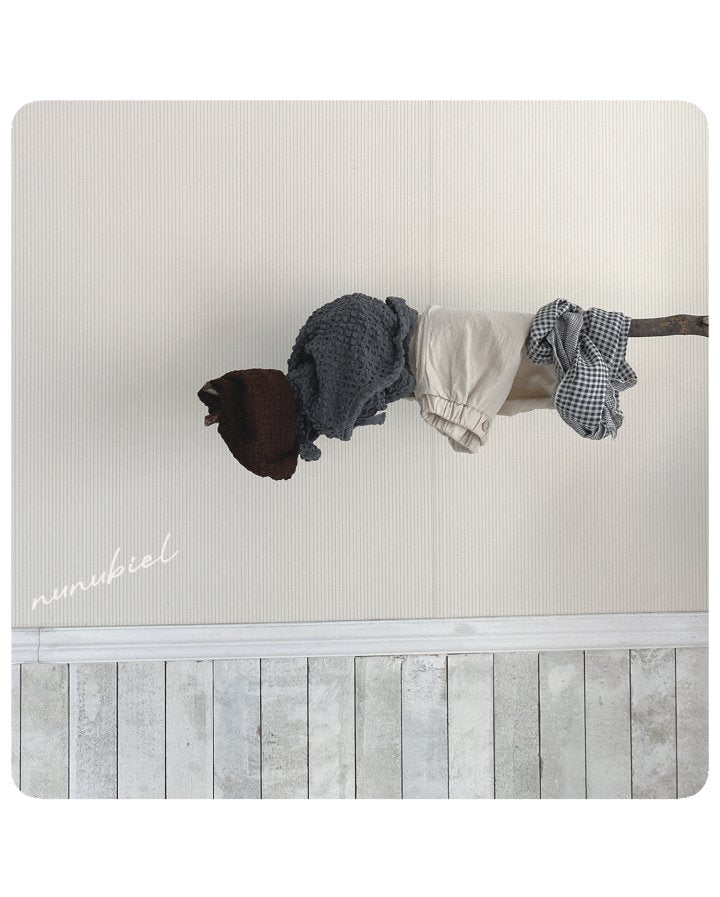 【nunubiel】 check scarf
