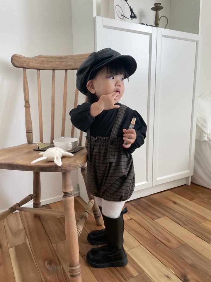 【mimi market】 Randy overall bloomer