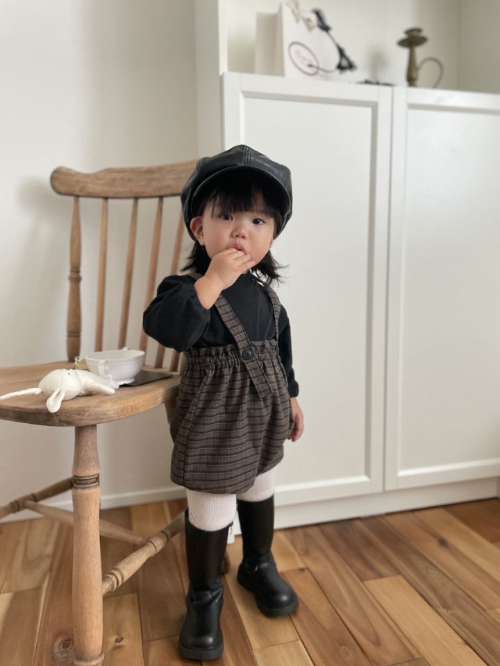 【mimi market】 Randy overall bloomer
