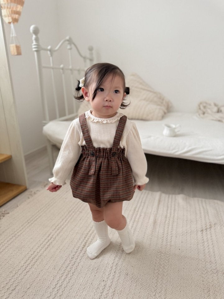 【mimi market】 Randy overall bloomer