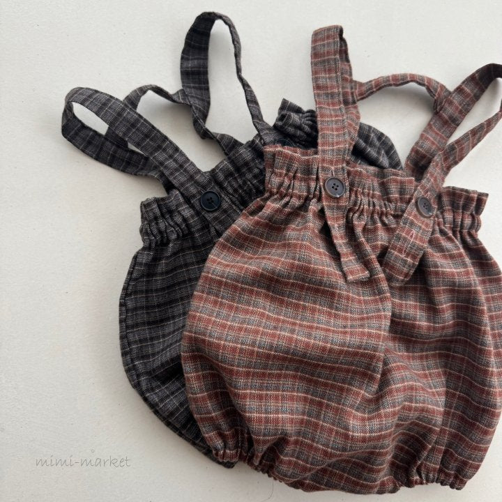 【mimi market】 Randy overall bloomer