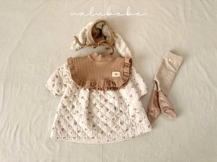 【valubebe】 Bunny Fur Bonnet Hat (Bebe)