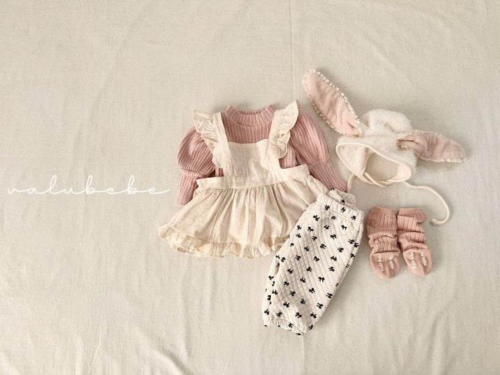 【valubebe】 Bunny Fur Bonnet Hat (Bebe)