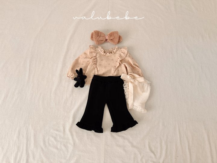 【valubebe】 Semi-bootcut pants (bebe)