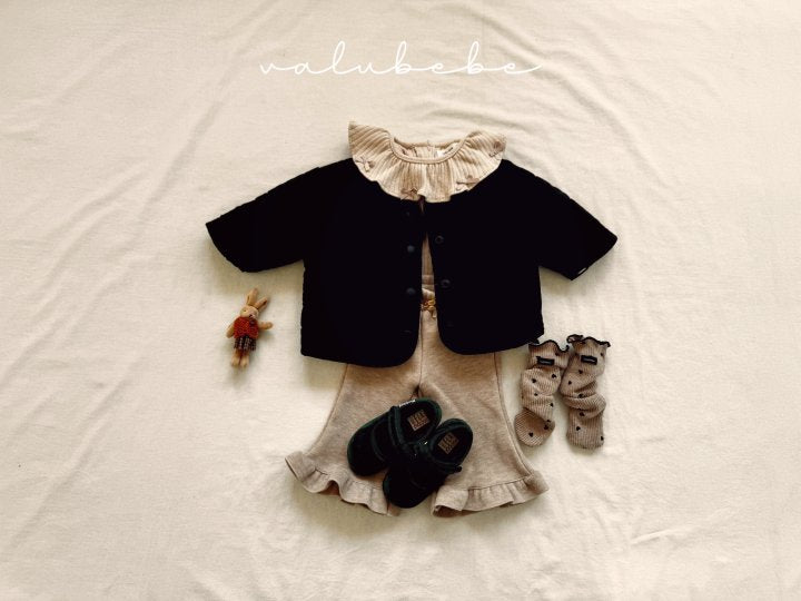 【valubebe】 Semi-bootcut pants (bebe)