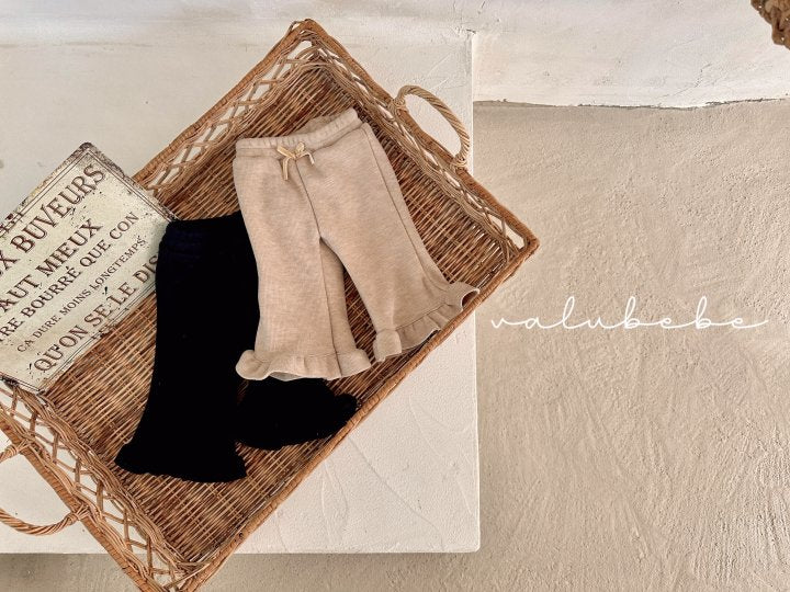 【valubebe】 Semi-bootcut pants (bebe)