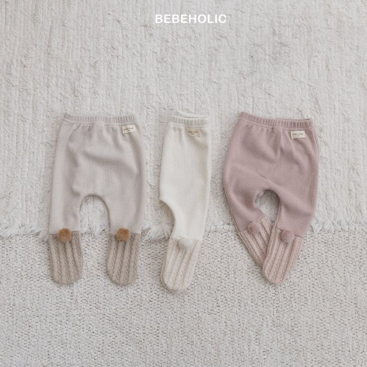【bebeholic】 bangwool foot leggings