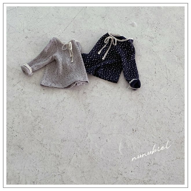 【nunubiel】 floral t-shirts