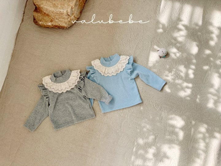 【valubebe】 Coco Shirring Wing T-shirt