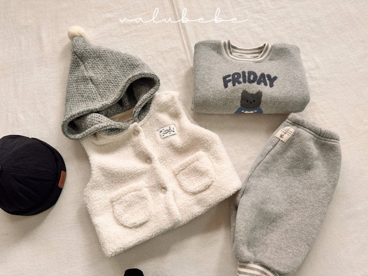 【valubebe】 Wangseobang padded beanie cap (bebe)