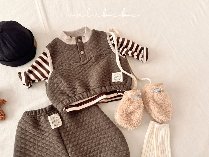 【valubebe】 Wangseobang padded beanie cap (bebe)