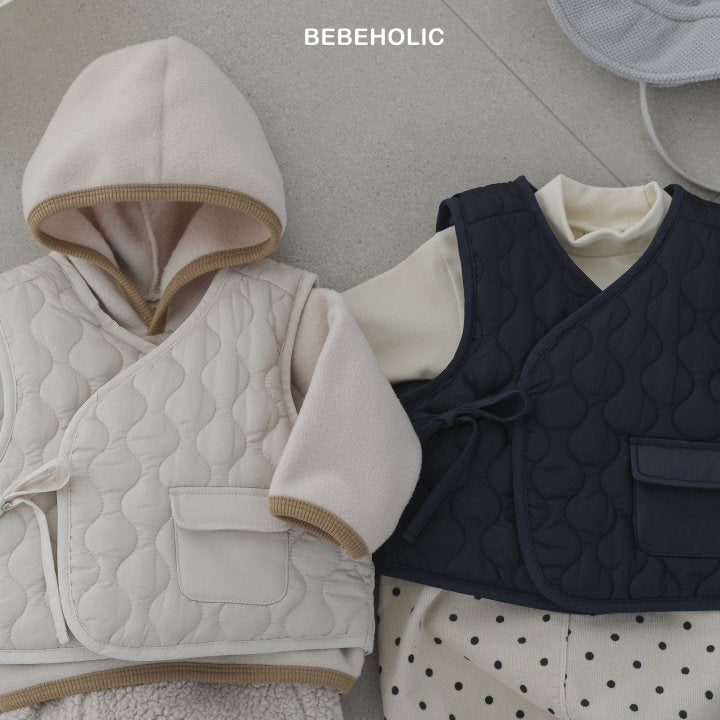 【bebeholic】 Jar Quilted Vest