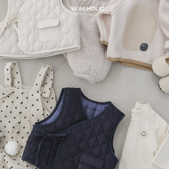 【bebeholic】 Jar Quilted Vest