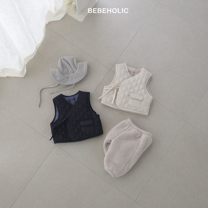 【bebeholic】 Jar Quilted Vest