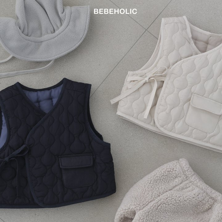 【bebeholic】 Jar Quilted Vest
