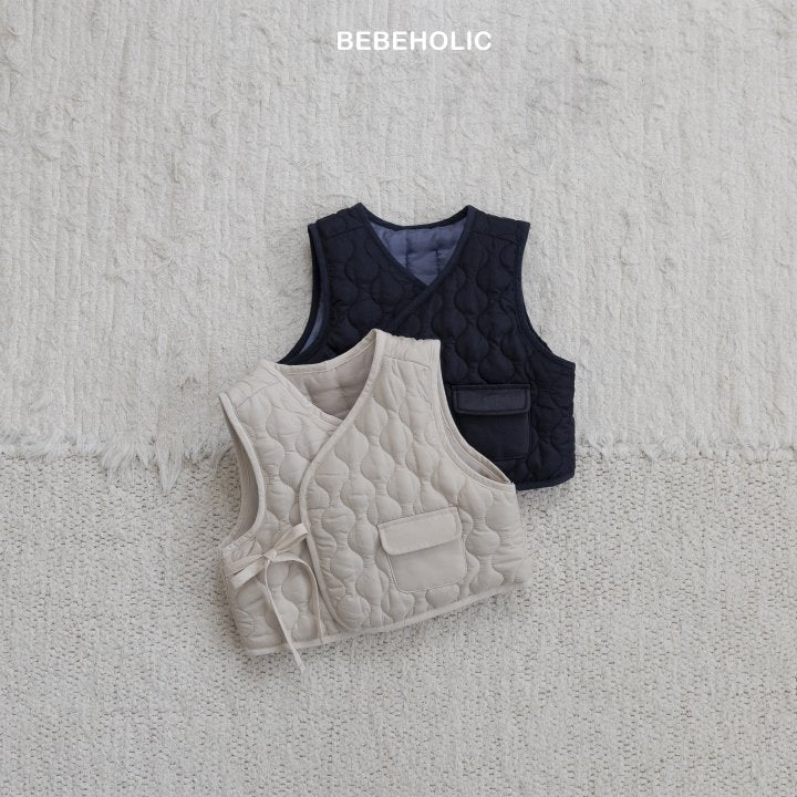【bebeholic】 Jar Quilted Vest