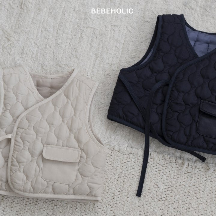 【bebeholic】 Jar Quilted Vest