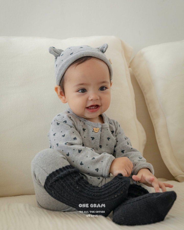 【one gram】 Doodoo bonnet ※クーポン使用で表示価格よりさらに10%OFF！9月30日（火）23：59まで！クーポンコード：spt10