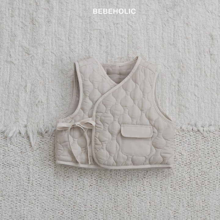 【bebeholic】 Jar Quilted Vest