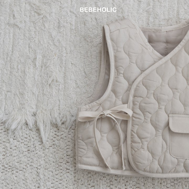 【bebeholic】 Jar Quilted Vest