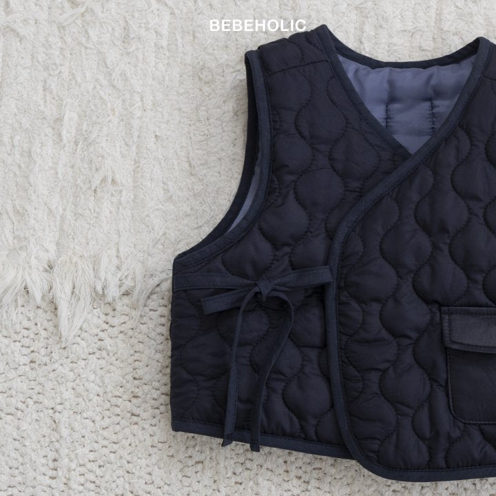 【bebeholic】 Jar Quilted Vest