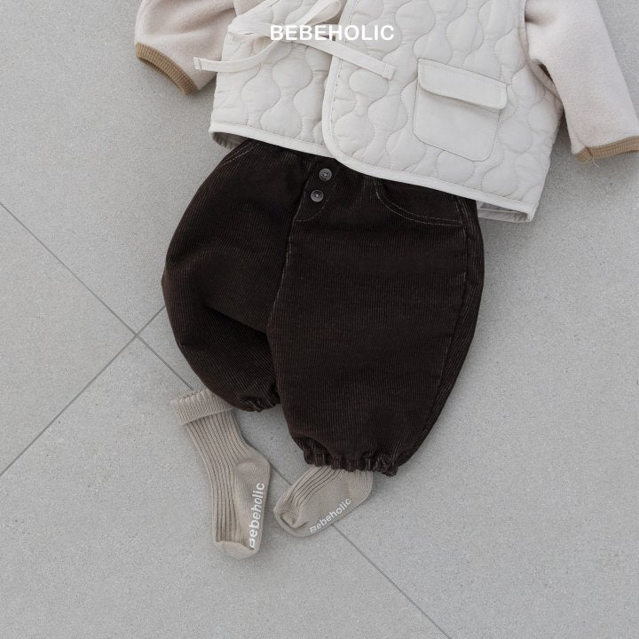 【bebeholic】 Circle rib Pants