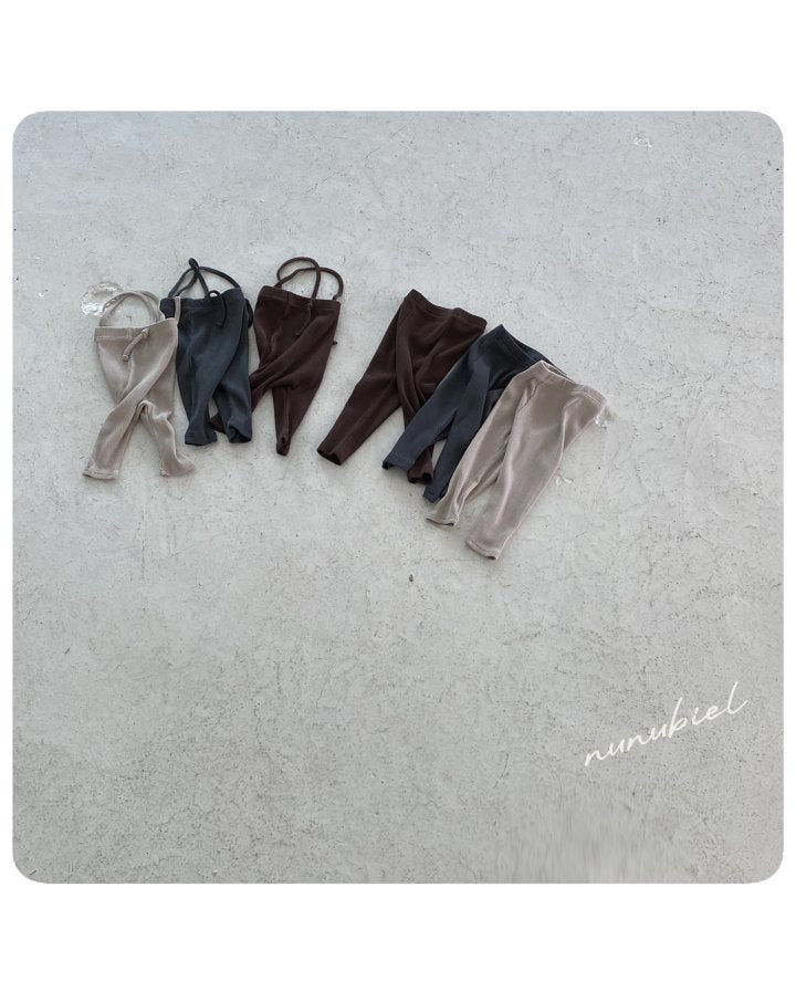【nunubiel】 bebe ribbed leggings