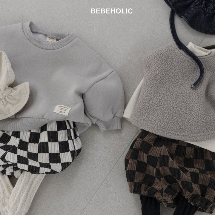 【bebeholic】 Dart check pants