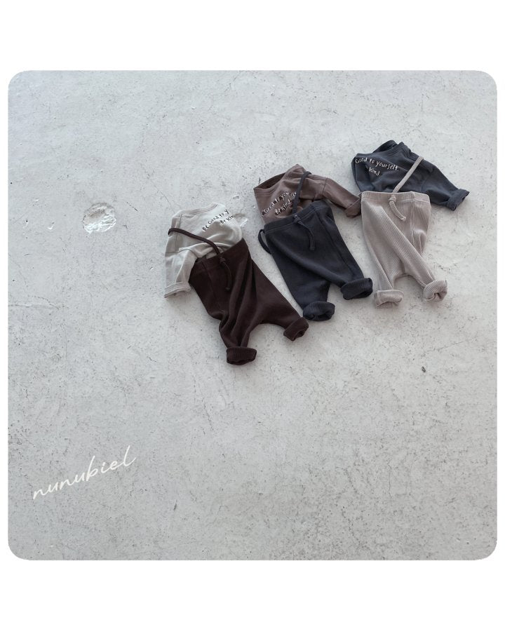 【nunubiel】 bebe ribbed leggings