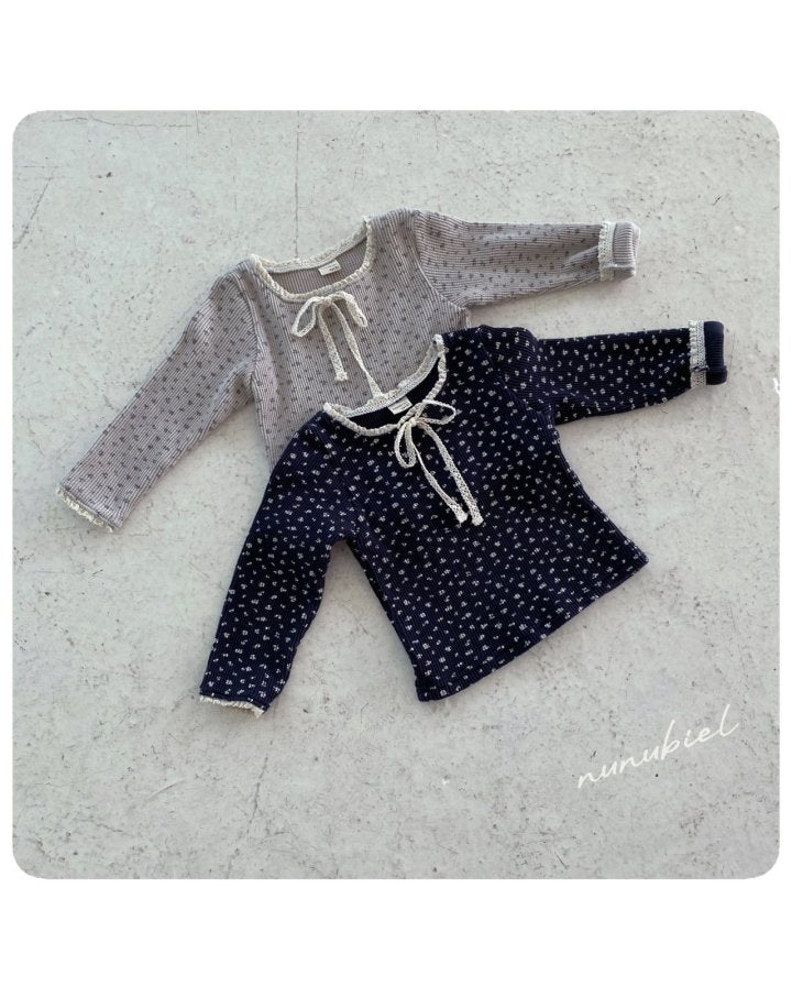 【nunubiel】 bebe floral t-shirts