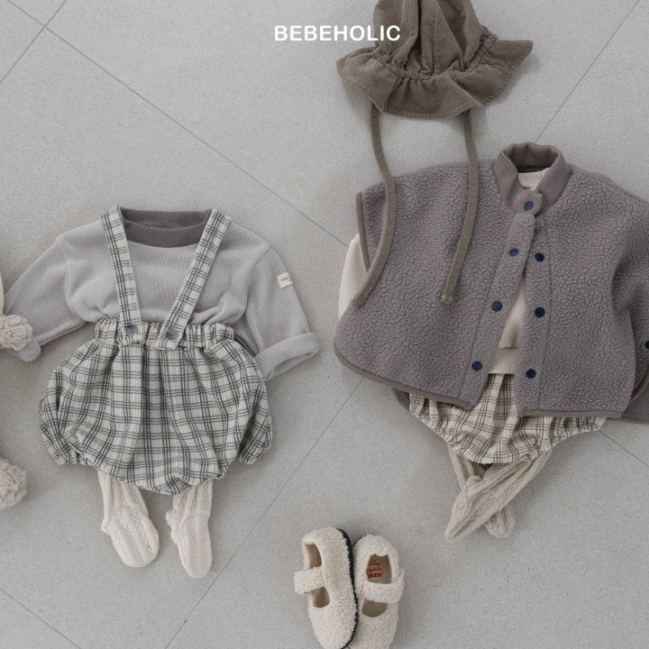【bebeholic】 Crunch overall Bloomers