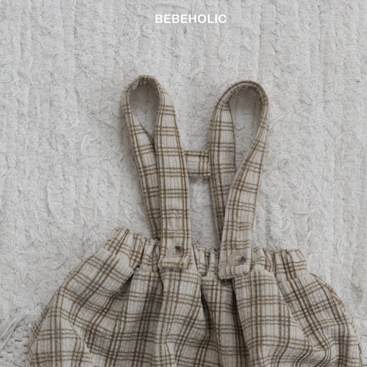 【bebeholic】 Crunch overall Bloomers