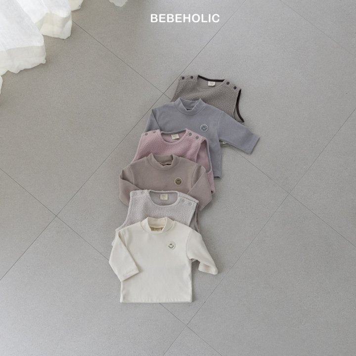 【bebeholic】 Smile half turtle neck