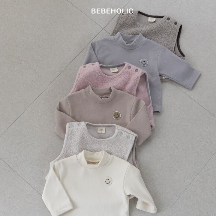 【bebeholic】 Smile half turtle neck