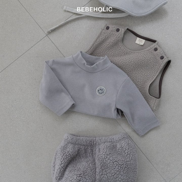 【bebeholic】 Smile half turtle neck