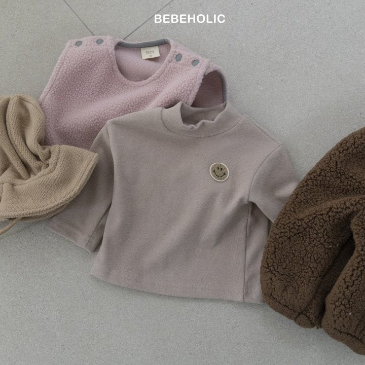 【bebeholic】 Smile half turtle neck