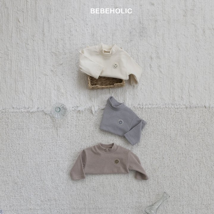 【bebeholic】 Smile half turtle neck