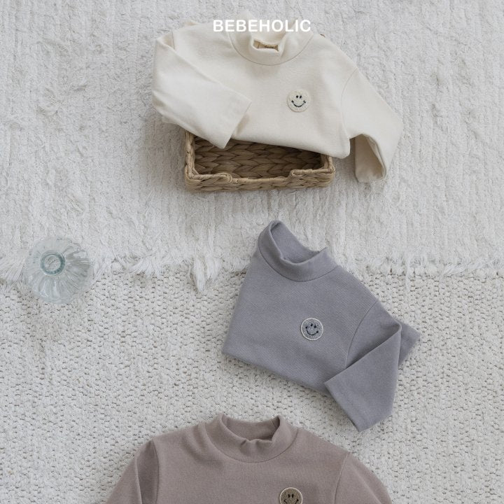 【bebeholic】 Smile half turtle neck