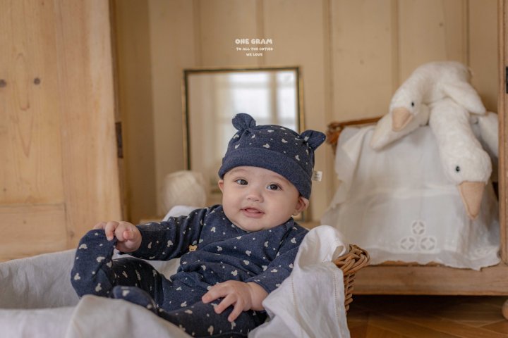 【one gram】 Doodoo newborn Suit & Leggings  ※クーポン使用で表示価格よりさらに10%OFF！9月30日（火）23：59まで！クーポンコード：spt10