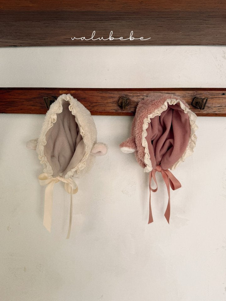 【valubebe】 Baby Lamb Bonnet Hat (Bebe)