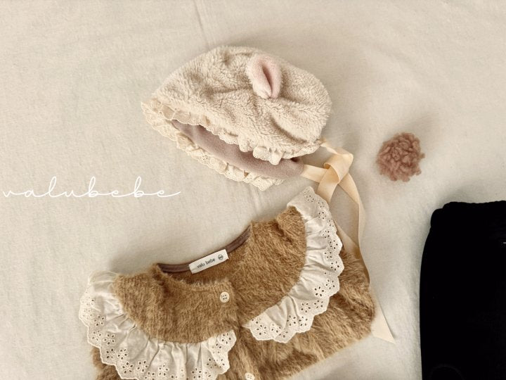【valubebe】 Baby Lamb Bonnet Hat (Bebe)