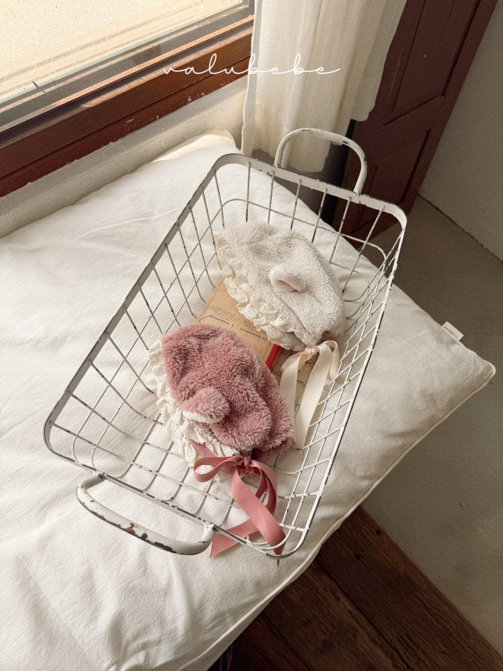 【valubebe】 Baby Lamb Bonnet Hat (Bebe)