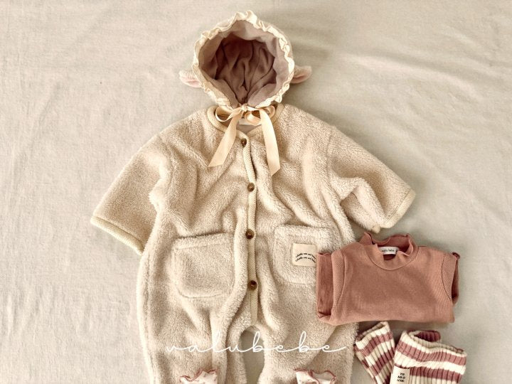 【valubebe】 Baby Lamb Bonnet Hat (Bebe)