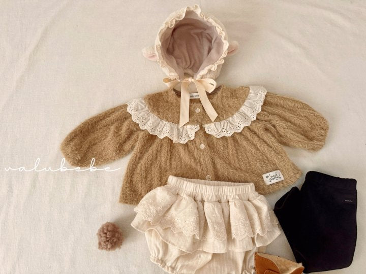 【valubebe】 Baby Lamb Bonnet Hat (Bebe)