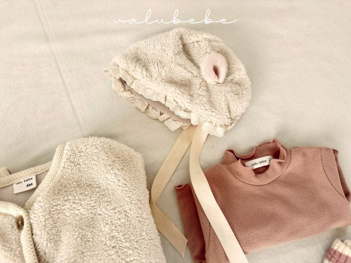 【valubebe】 Baby Lamb Bonnet Hat (Bebe)