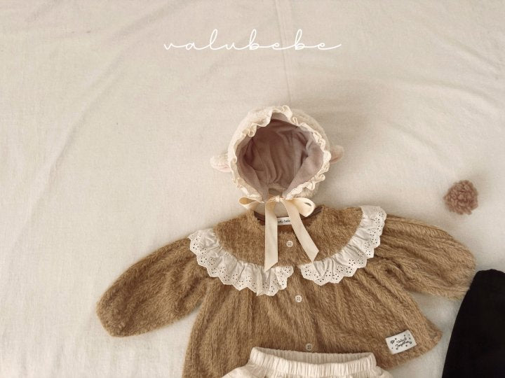 【valubebe】 Baby Lamb Bonnet Hat (Bebe)