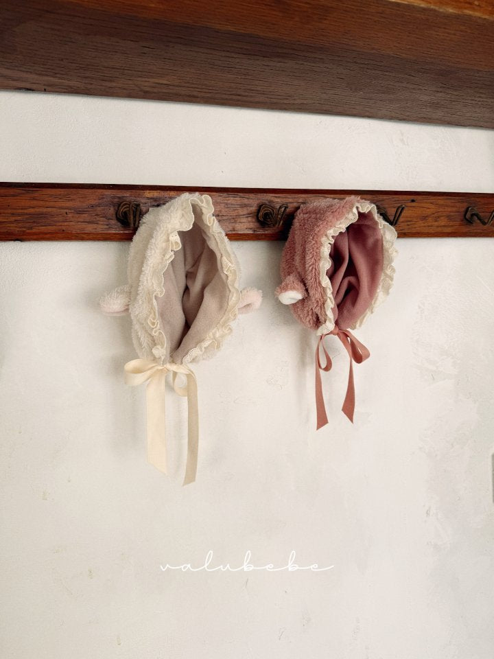【valubebe】 Baby Lamb Bonnet Hat (Bebe)