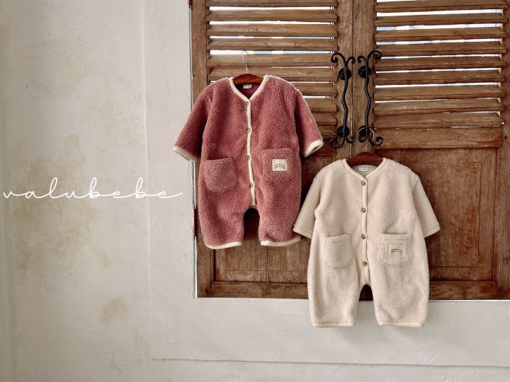 【valubebe】 Pocket Rounding Tumble Suit (Bebe)