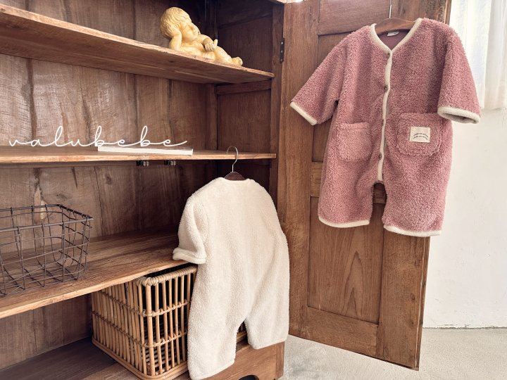 【valubebe】 Pocket Rounding Tumble Suit (Bebe)