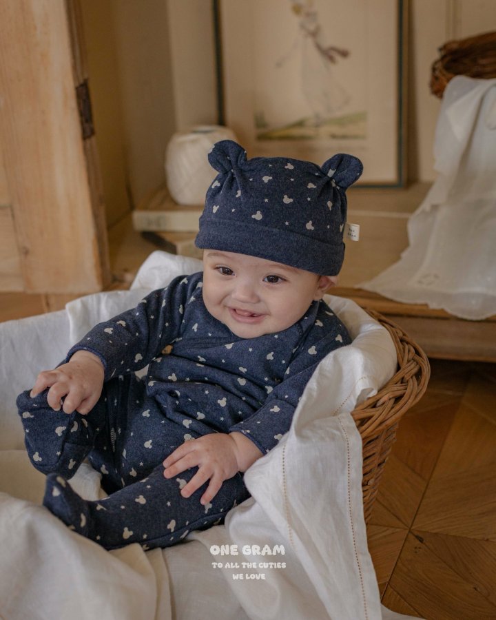 【one gram】 Doodoo newborn Suit & Leggings  ※クーポン使用で表示価格よりさらに10%OFF！9月30日（火）23：59まで！クーポンコード：spt10